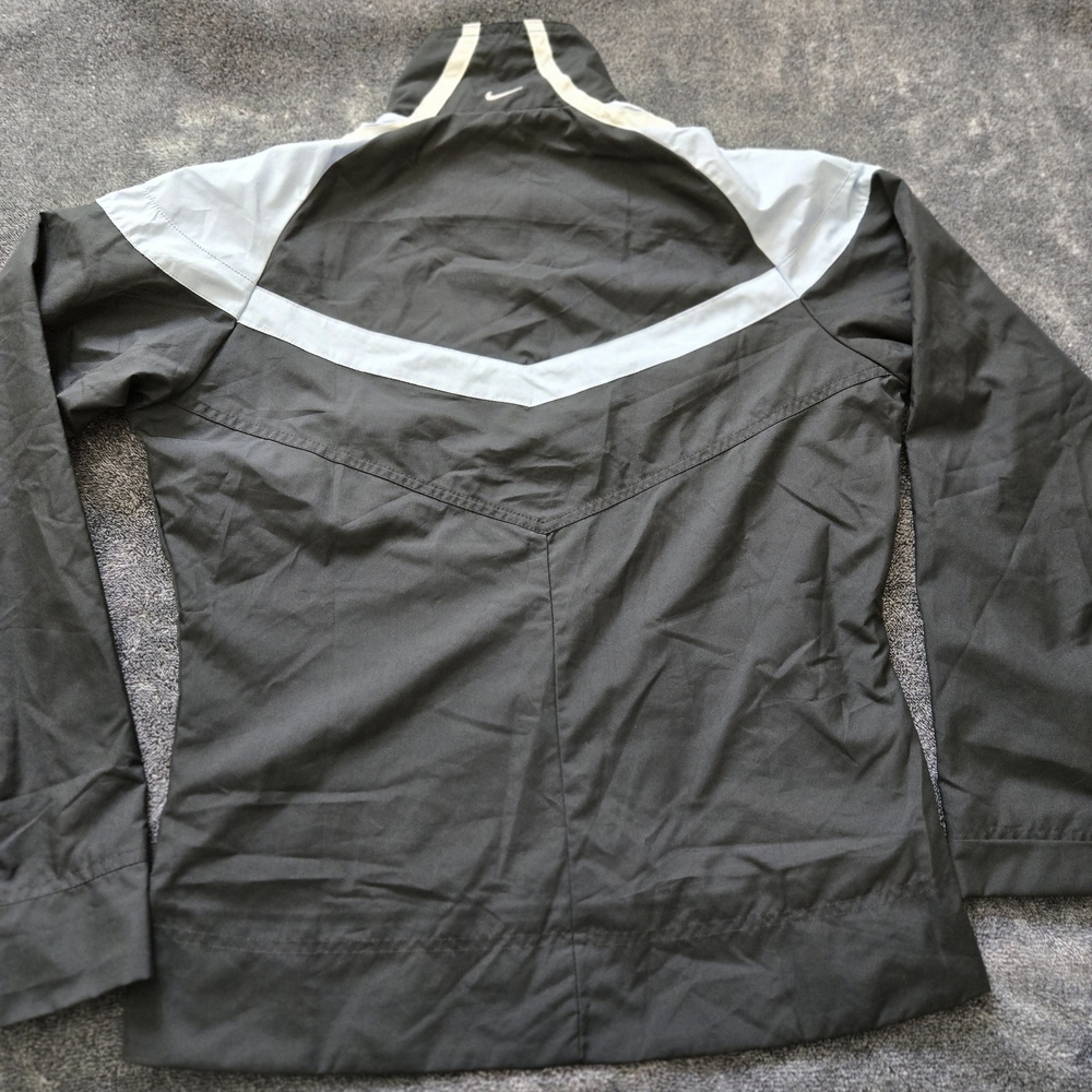 Vintage Nike Women's Black, White Gray Jacket Size Medium - Picture 3 of 7